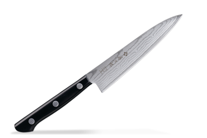 TOJIRO BASIC DAMASCUS Petty Knife 135mm